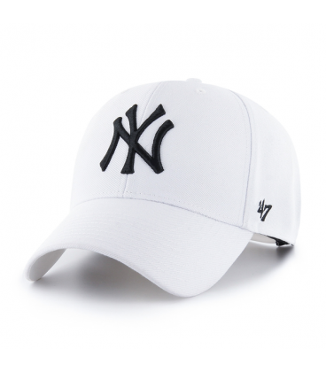 CASQUETTE 47 MLB NEW YORK YANKEES MVP SNAPBACK WHITE