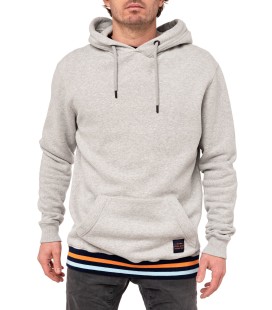 SWEAT CAPUCHE PULL IN HOOD - LTGREY