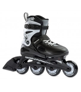 ROLLER ENFANT EXTENSIBLE ROLLERBLADE FURY black/white