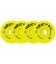 Roue Labeda Gripper CrossOver Medium jaunes - Pack de 4