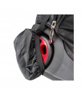 Sac à dos EDEA Trolley Jacquard noir à roulettes