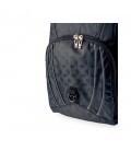 Sac à dos EDEA Trolley Jacquard noir à roulettes