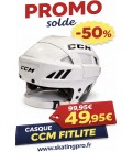 CASQUE CCM FITLITE BLANC 