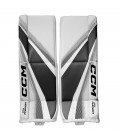 BOTTES DE GARDIEN CCM PHENOM JUNIOR 26+1  BLANC/ NOIR
