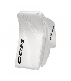 BOUCLIER DE GARDIEN CCM PHENOM JUNIOR REGULAR BLANC/ BLANC