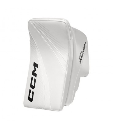 BOUCLIER DE GARDIEN CCM PHENOM JUNIOR REGULAR BLANC/ BLANC